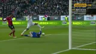 خلاصه دیدار ستارگان جهان 5_4 آینتراخت فرانکفورت