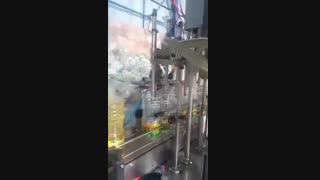 دستگاه پرکن روغن مایع