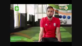 گپ دوستانه با بازیکنان تیم ملی در کمپ پک (28-8-1397)