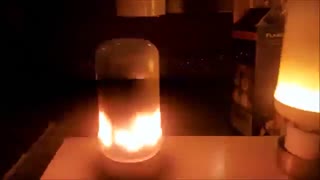 لامپ آتش طبیعی