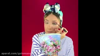 نحوه آرایش صحیح صورت را بیاموزیم