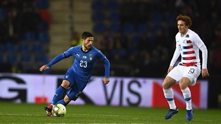 خلاصه دیدار ایتالیا 1_0 آمریکا ( بازی دوستانه)