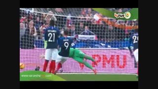 خلاصه بازی فرانسه 1 – اروگوئه 0 (30-8-1397)