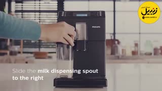 طرز تهیه قهوه،اسپرسو و کاپوچینو با قهوه ساز فیلیپس