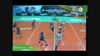 خلاصه والیبال شهرداری ورامین 3 - سایپا 1 (1-9-1397)