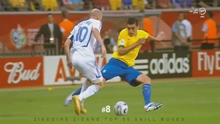 50 حرکت برتر زین‌الدین زیدان