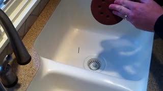 تعمیر خط و خش سینک کورین