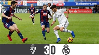 خلاصه بازی ایبار 3_0 رئال مادرید (هفته سیزدهم لالیگا اسپانیا)