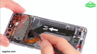 آموزش تعویض تاچ ال سی دی موبایل Honor 9  هوآوی