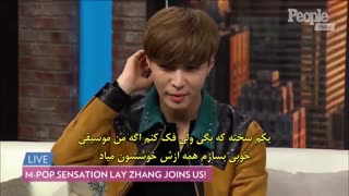 مصاحبه M-Pop Sensation با لی در PeopleTV با زیرنویس فاسی چسبیده