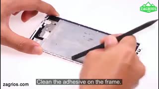 آموزش تعویض تاچ ال سی دی موبایل Mate 10 Lite  هوآوی