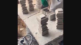 صراحی سنگی برج های گل نرگس