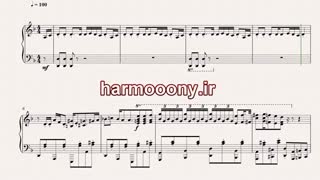 نت پیانو پیشرفته راسپوتین از بانی ام