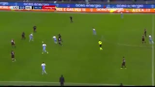 خلاصه دیدار لاتزیو 1_1 آ  ث میلان  (هفته سیزدهم سری آ ایتالیا)