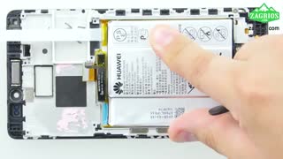 آموزش تعویض تاچ ال سی دی موبایل Mate s هوآوی