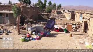 وضعیت ساختمان‌های بازسازی‌شده کرمانشاه بعد از زلزله اخیر