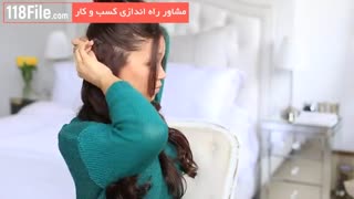 آموزش اکستنشن مو با گیره-کامل و گام به گام