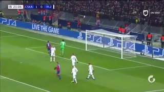 خلاصه دیدار زسکا مسکو 1_2 ویکتوریا پلژن  (لیگ G لیگ قهرمانان اروپا)