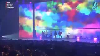 اجرای Fake love و IDOL توسط بی تی اس BTS در مراسم Asia Artist Awards 2018