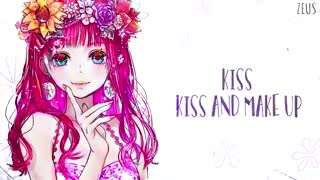 Nightcore - KISS AND MAKE UP - (Lyrics)