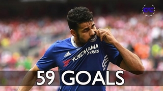 تمامی 59 گل دیگو کاستا برای چلسی