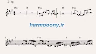 نت کیبورد همه اون روزا از رضا صادقی