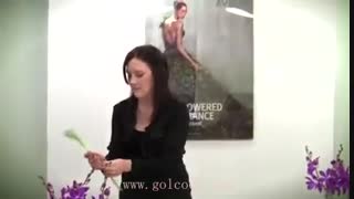 آموزش گل آرائی باغ شیشه ای