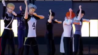 MMD  بسیار زیبا از بروبچ انیمه هایکیو برای خاندان Haikyuu