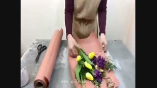 آموزش دسته گل