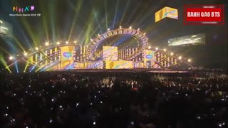 لحظه دریافت تمام جوایز بی تی اس و سخنرانی بی تی اس bts درمراسم Melon Music Awards 2018