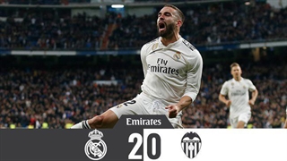 خلاصه دیدار رئال مادرید 2 _0 والنسیا؛ (هفتۀ چهاردهم لالیگای اسپانیا)