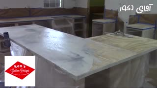 اموزش کفپوش اپوکسی سه بعدی  www.aghayedecor.com