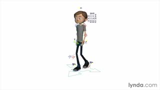 مبانی انیمیشن سازی-حرکت کارکتر(چرخه راه رفتن)