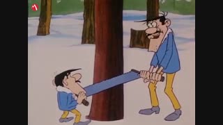 لوک خوش شانس: قسمت 3 (دوبله فارسی) - دالتون‌ها در سرما