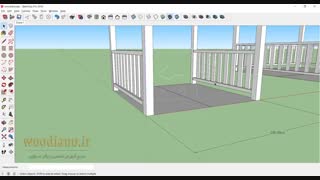 آموزش طراحی آلاچیق با اسکچاپ - قسمت 3