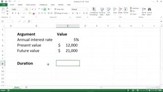 یادگیری توابع مالی در اکسل(محاسبه ی تعداد دوره های لازم برای رسیدن به یک قیمت مشخص)