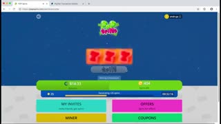 popspins.com - آموزش کسب درآمد از سایت POP SPINs