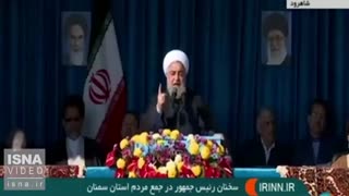 سخنان رئیسجمهور در جمع مردم شاهرود