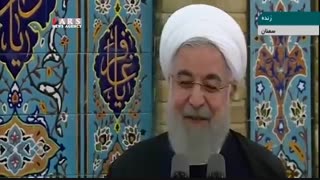 شوخیهای روحانی در جمع همشهریانش!