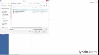 آموزش نرم افزار word (بستن و بازکردن سندها)