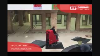 اسکرابر خودرویی - شستشوی اولیه سطوح