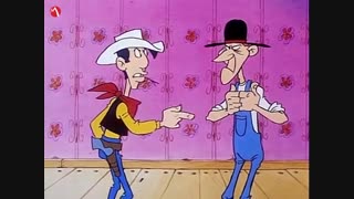 لوک خوش شانس: قسمت 22 (دوبله فارسی) - سیم خاردار در دشت