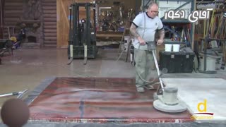 اجرای کفپوش اپوکسی www.aghayedecor.com