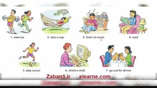 اوقات فراغت درانگلیسی