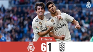 خلاصه بازی رئال مادرید 6_1 ملیا (جام حذفی اسپانیا)