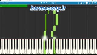 نت پیانو عروس مرده دنی الفمن