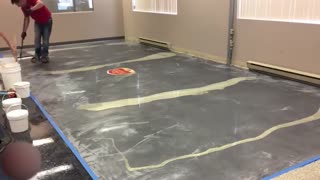 اجرای کفپوش اپوکسی www.aghayedecor.com