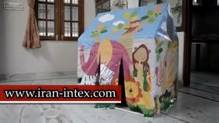 روش نصب چادر بازی کودک