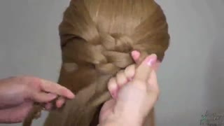 شینیون و بافت موی مجلسی جدید