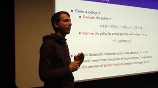 RL Course by David Silver - Lecture 3: Planning by Dynamic Programming